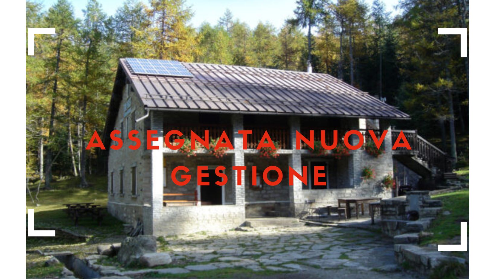 AVVISO PUBBLICO GESTIONE RIFUGIO AMPRIMO